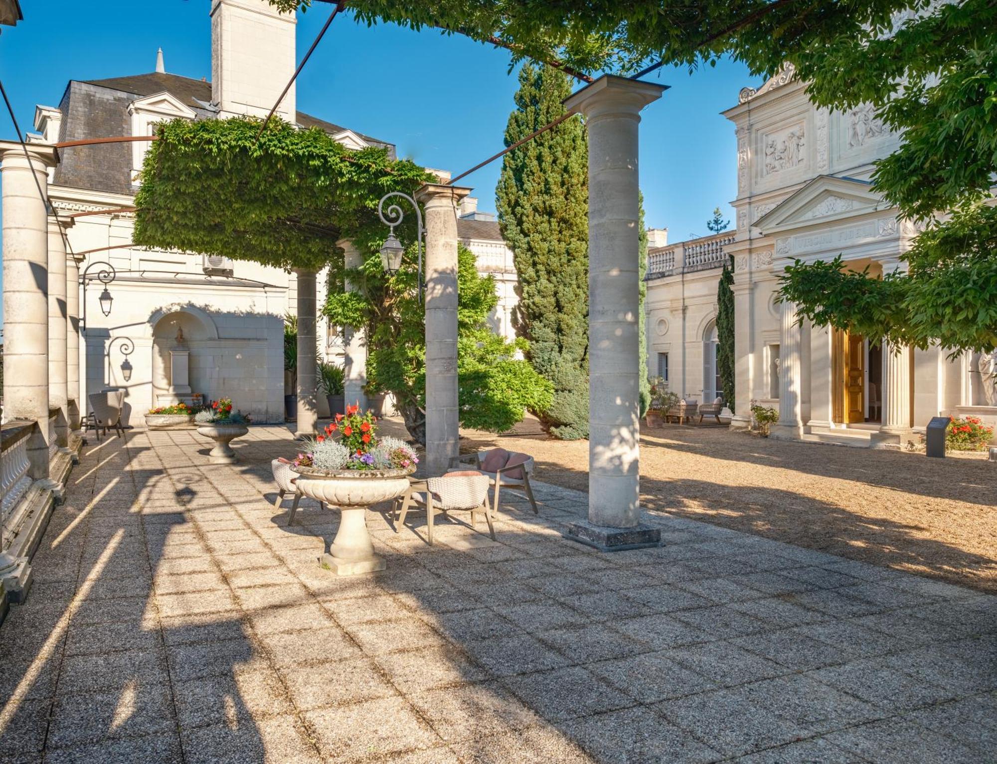 Chateau De Rochecotte Saint-Patrice Dış mekan fotoğraf
